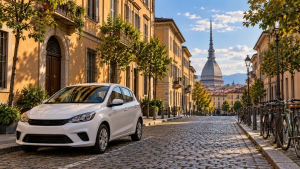 Tarifs avantageux pour la location de voiture à Turin dès 16 €