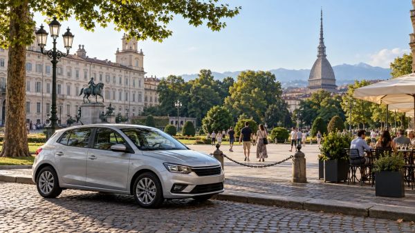 Tarifs avantageux pour la location de voiture à Turin dès 16 €